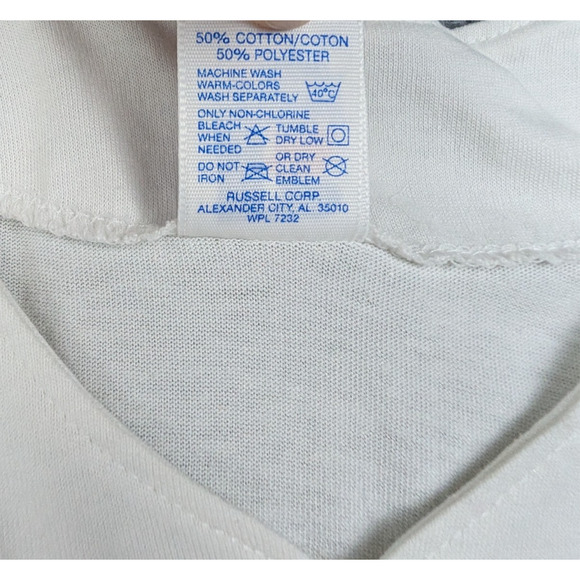 Vintage Tampa Bay Devil Rays Jersey Mens Medium 90s Baseball Russel MLB Sports - Picture 7 of 9